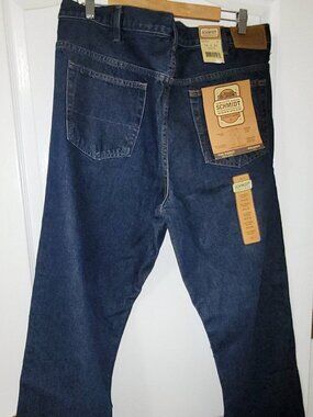 NWT C.E. Schmidt Workwear Men's Relaxed Fit Jeans Dark Indigo Blue 40x30